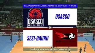 Osasco x Sesi Bauru Campeonato Paulista 2023