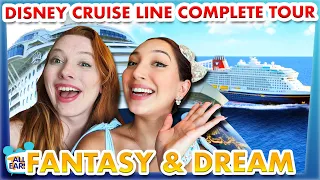 Disney Cruise Line Complete Tour -- Fantasy and Dream Ships