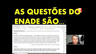 ENADE 2021 | Orientações Prova Objetiva - LETRAS