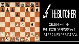 Chess For Beginners: Fischer & Kasparov learned from Morphy to Crush Philidor Defense!