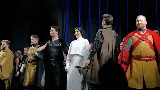 Robin Hood - Das Musical im Theater Hameln 31.12.2022 - Schlussapplaus - Musik: Chris de Burgh