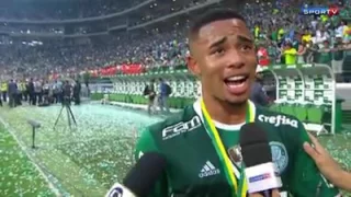 DESPEDIDA DE GABRIEL JESUS DO PALMEIRAS