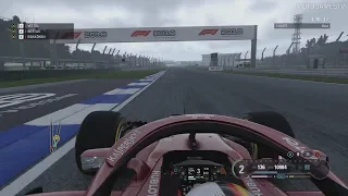 F1 2018 - 25% Race at Hockenheimring [Clear Weather in Rain Progression]