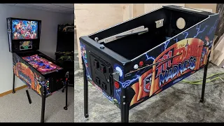 My 2nd Virtual Pinball build, 4k 120hz, custom box, SSF and much more!