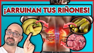 ¡10 ALIMENTOS que ARRUINAN tus RIÑONES! || ALIMENTOS que provocan INSUFICIENCIA RENAL