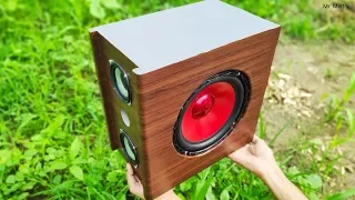 Make 100W Bluetooth Speaker Using TPA3116D2 Amplifier Board