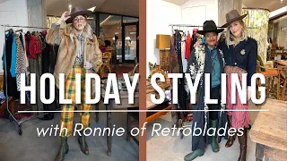 HOW TO STYLE HOLIDAY OUTFITS WITH RONNIE FROM RETROBLADES