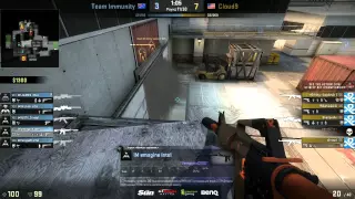 Immunity vs  Cloud9, GSM2, map 2 cache