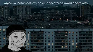 Муслим Магомаев-Луч солнца золотого(Slowed and reverb) #doomermusic