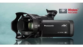 Обзор видеокамеры Panasonic VXF990. 4K
