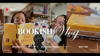 BOOKISH VLOG 📚 | reading, bookish haul, & more 📖⭐️