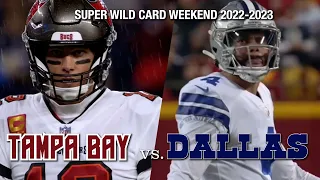 Super Wild Card Weekend 2022-2023: Dallas Cowboys vs. Tampa Bay Buccaneers Hype Video