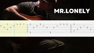 Mr.Lonely - Bobby Vinton - Fingerstyle Guitar Tutorial TAB