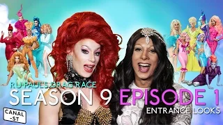 RuPaul's Drag Race Season 9 Episode 1 | Oh My Gaga | Entrance Looks - Weekly Round Up