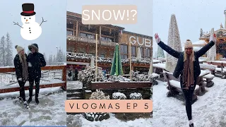 SNOW!! ❄️☃️ Wintery European Christmas Trip! Mountains & Thermal Pools | ZAKOPANE 🇵🇱 | VLOGMAS EP 5