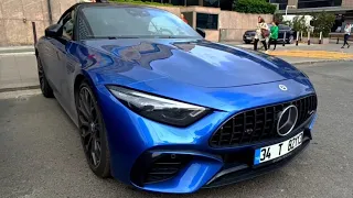 Chromatic Blue Mercedes-Benz SL63 AMG.