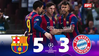 Barcelona 5-3 Bayern Múnich - Uefa Champions League 2014/15