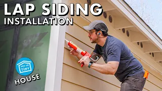 LAP SIDING INSTALLATION 101 (Tools, Gauge Jig) // Not So Tiny House Build 12