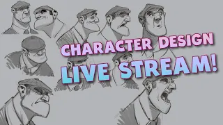 Character Design Live Stream Part 1