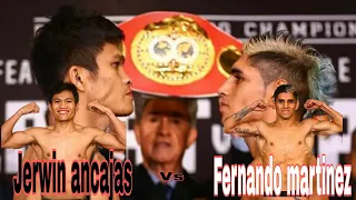 Jerwin Ancajas vs Fernando Martinez full fight video highlights