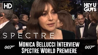 Monica Bellucci Interview - Spectre World Premiere