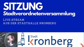 Stadtverordnetenversammlung 18.04.2024 | Kronberg im Taunus