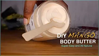 DIY Mango Body Butter | Back to School Body Butters ft. Oslove Organics + GIVEAWAY CLOSED!🎉