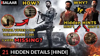 21 Amazing Hidden Details In SALAAR Part 1 | Prashant Neel | Prabhas | Prithviraj Sukumaran