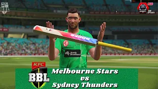Stars beat😱 Thunder 🤨 in final-ball thriller ♨️| BBL 2021 Cricket 22 Highlights🏏