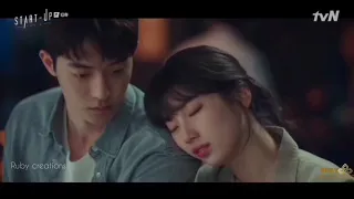 Part²__Start up 💗 Halka halka_song 🎶New korean mix hindi song 🎵Nam joo_hyuk & Bae suzy l❣️ve story💗