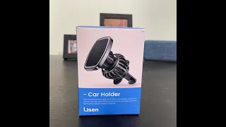 Lisen magnet phone car holder review in 2022