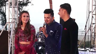 Wedding Anchor Girish Sharma Bride Groom Couple Game | Lets Praise Each Other