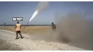 Military Fail - BLYAT! 9K38 Igla MANPAD Launch Malfunction Fail