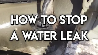 How to stop water leaking into your car