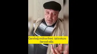 ŞOK GÖRÜNTÜLƏR.Qarabağ müharibəsi iştirakçısı fəryad edir.