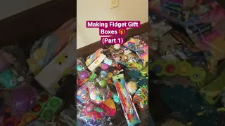 Making Fidget Gift Boxes: Part 1 | Mrs. Bench #fidgettoys