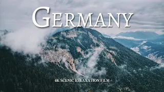 Bird's Eye View of Germany, Europe - 4K Cinematic Video With Calming Music