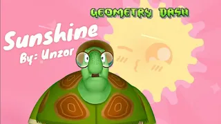 Тётя Мотя проходит Sunshine в Geometry dash! Лунтик Геометри Даш барбоскины