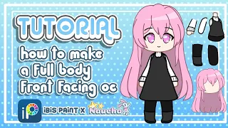 How To Make A Full Body Front Facing Oc Tutorial // Gacha Club