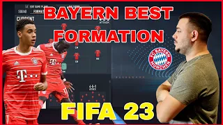 BAYERN (UPDATE) - BEST FORMATION, CUSTOM TACTICS & PLAYER INSTRUCTIONS! FIFA 23