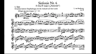 BEETHOVEN 6th Symphony - Clarinet Excerpts (Iván Villar Sanz)
