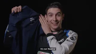 Fernando Alonso and Esteban Ocon teach us how to say "Alpine"