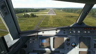 Msfs2020 Ultra Settings A320 Approach and Landing into MAN/EGCC