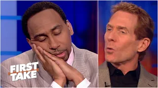 [2012] Stephen A. falls asleep during a Tim Tebow debate with Skip Bayless | First Take