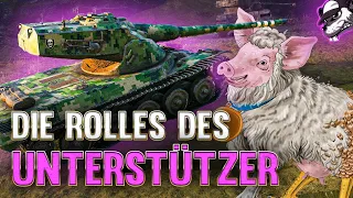 Die Rolle des Unterstützer und wo befindet sich die zweite Reihe? [WoT - Gameplay - DE - WQHD]