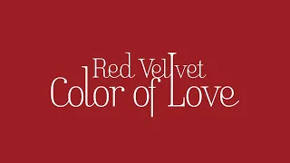 Red Velvet レッドベルベット 'Color of Love' Lyric Video