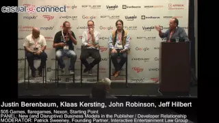 New and Disruptive Business Models in the Publisher Developer Relationship | PANEL