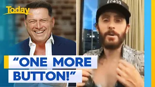 Karl Stefanovic loosens his buttons in cheeky Jared Leto interview | Today Show Australia