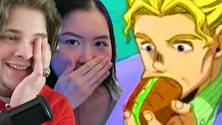 Reacting to Cursed JoJo's Memes With My Girlfriend