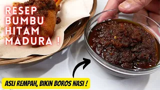 RESEP BUMBU HITAM BEBEK MADURA, ASLI REMPAH, BISA Untuk Ide JUALAN ! - By Tomafery Cooking !